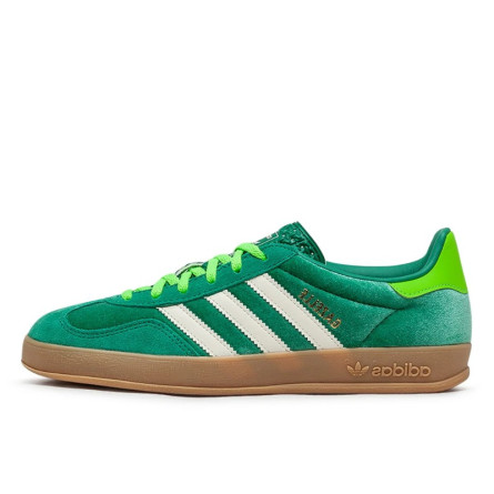 Adidas Gazelle Indoor Semi Court Green Velvet - 1