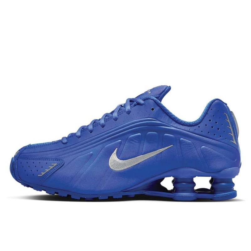 Nike Shox R4 Racer Blue Metallic Silver - 1