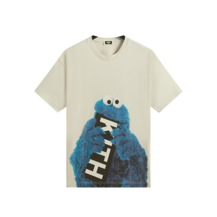 T-shirt Kith x Sesame Street Cookie Monster Chalk - 2