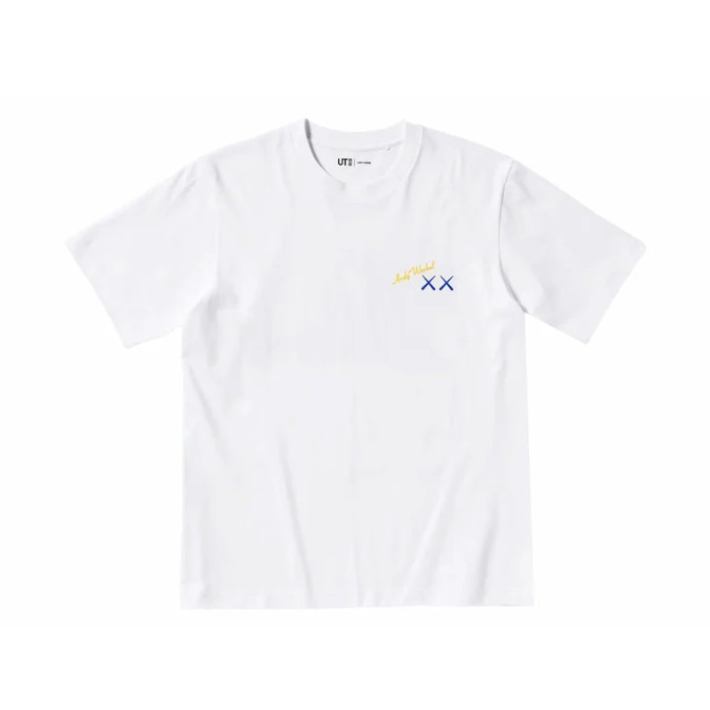 T-shirt KAWS x Uniqlo Warhol UT Graphic White - 1