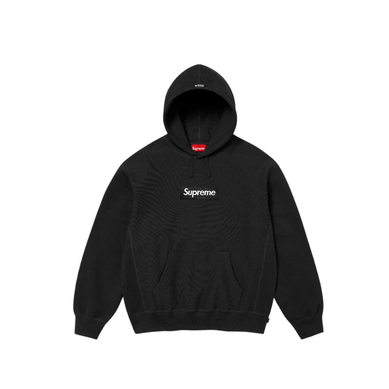 Hoodie Supreme Box Logo FW24 Black - 1