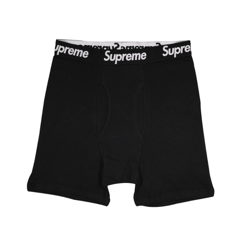 Boxers Supreme x Hanes Preto - 1