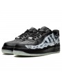 Air Force 1 Low Black Skeleton Halloween 2019--BQ7541-001-Limited Resell 
