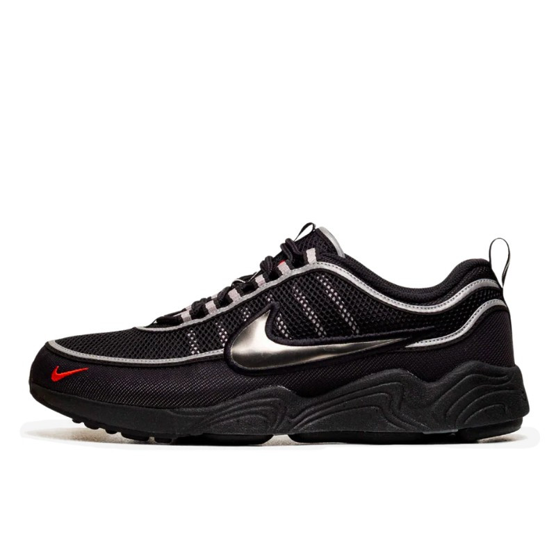 Nike Air Zoom Spiridon Black Metallic Silver - 1