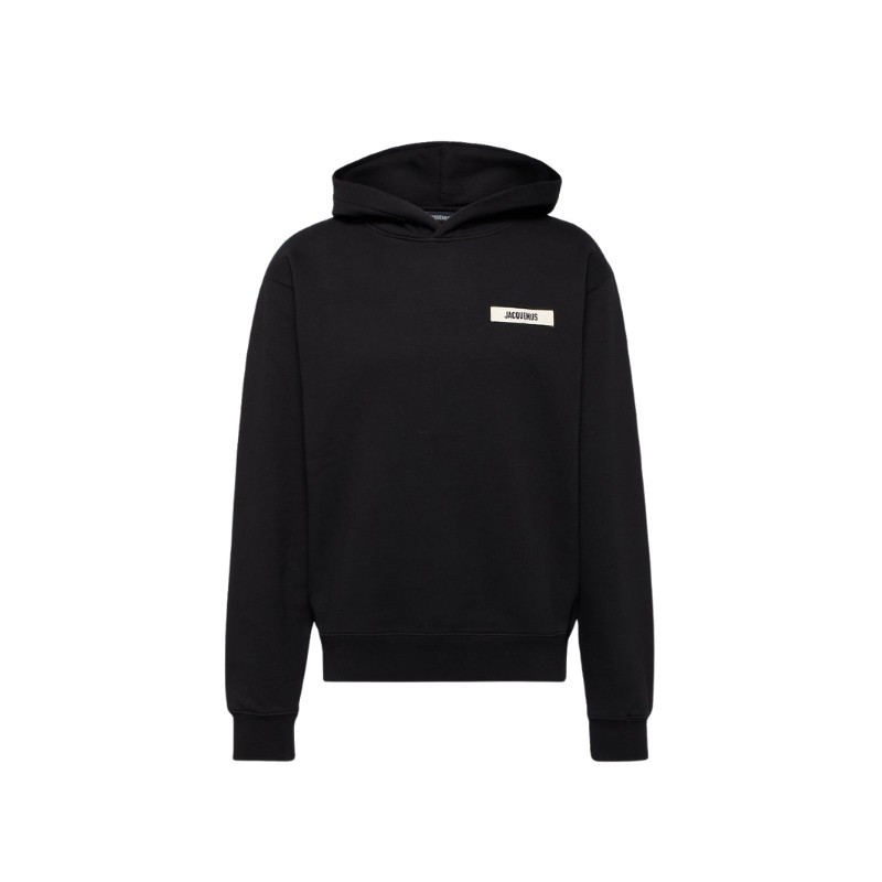 Jacquemus Gros Grain Zwarte Hoodie - 1