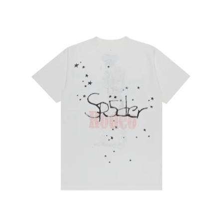 T-shirt Travis Scott Cactus Jack x Sp5der Days Before Rodeo II White - 1