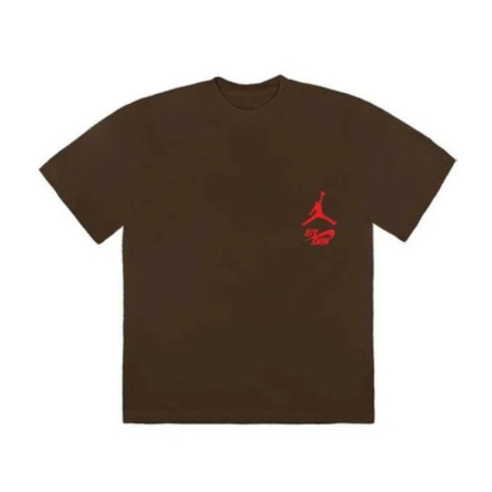 T-shirt Travis Scott Jordan Cactus Jack Highest Brown - 1