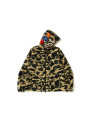 Hoodie Bape Camo Shark Full Zip Yellow - 1