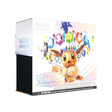 Pokémon Display Scarlet en Purple Elite Trainer Box Prismatic Evolutions (Franse versie) - 1