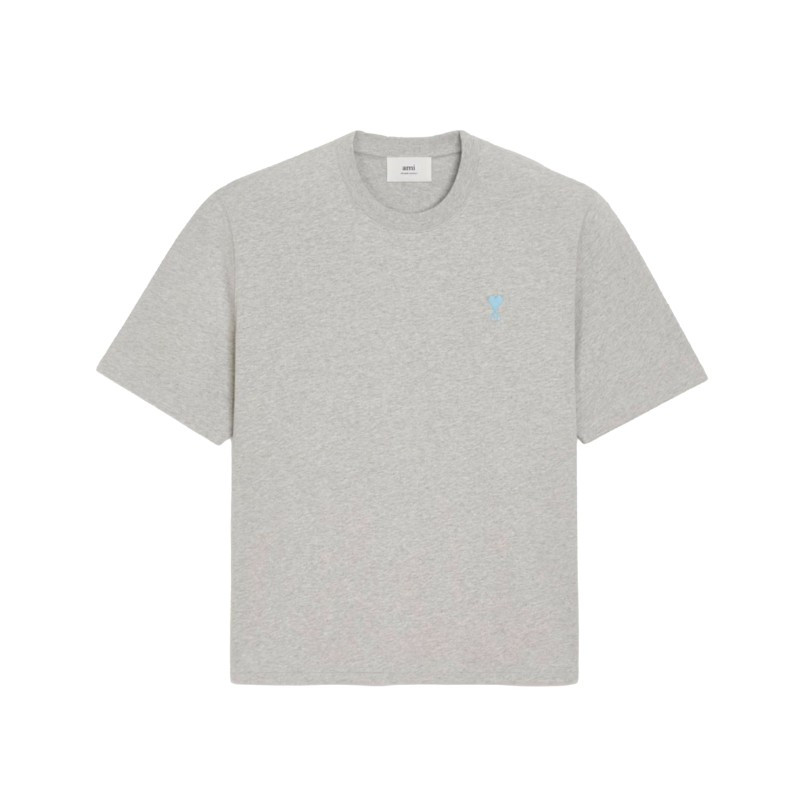 T-shirt Ami Paris de Cœur Gris - 1