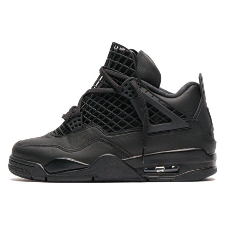 Air Jordan 4 Retro Net Black - 1