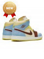 Air Jordan 1 Mid Fearless Maison Château Rouge--CU2803-200-Limited Resell 