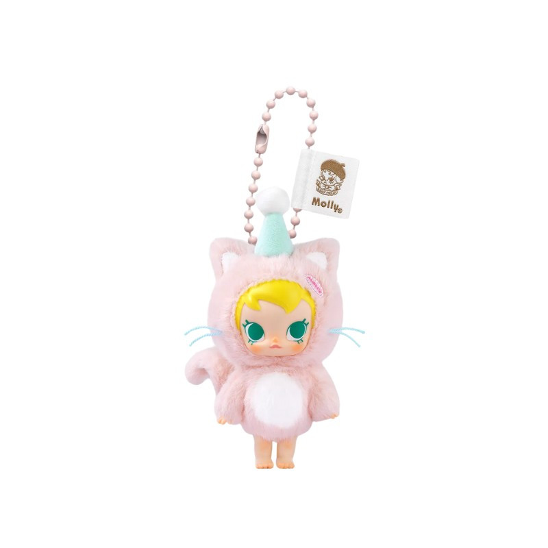 Pop Mart Baby Molly Pocket Friends Series Vinyl Plush Pendant Single Blind Box - 1