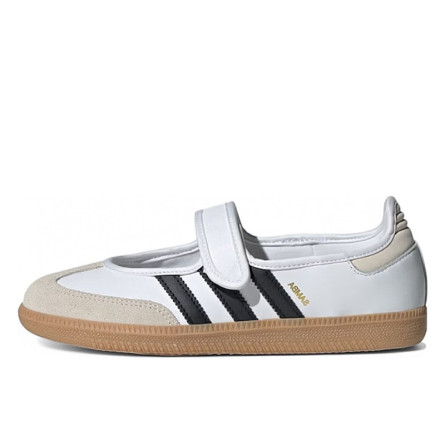 Adidas Samba Jane White Black Gum - 1