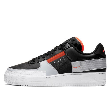 Air Force 1 Drop Type Black Hyper Crimson - 1