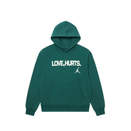 Jordan Jalen Hurts Love Hurts Pullover Fleece Hoodie Sport Teal - 1