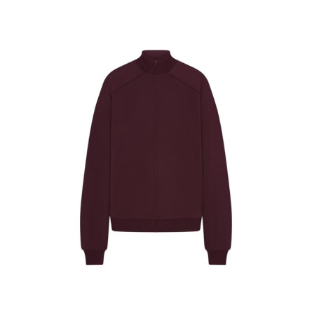 Nike x SKIMS Women's Matte Tricot Oversized Track Jacket Currant - 1