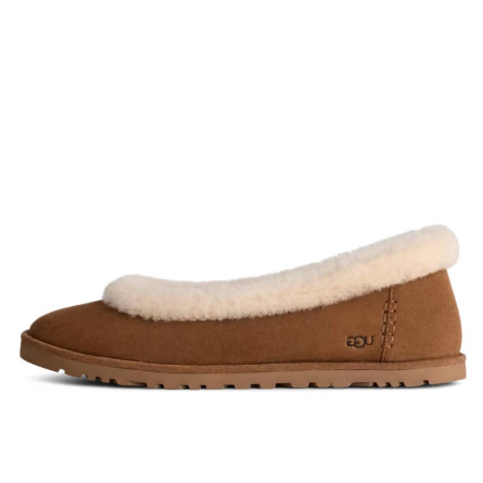 UGG Zora Ballet Flat Chestnut - 1