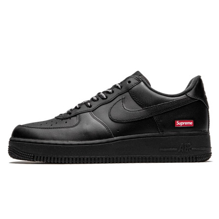 Air Force 1 Low Black Supreme--CU9225-001-Limited Resell 