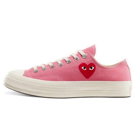 Converse Comme des Garçons Rose Basse--168304C-Limited Resell 