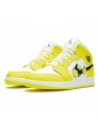 Air Jordan 1 Mid Dynamic Yellow Floral--AV5174-700-Limited Resell 