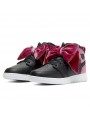 Air Jordan 1 Mid Bow Black Noble Red--CK5678-006-Limited Resell 