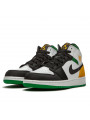 Air Jordan 1 Mid Oakland Laser Orange Lucky Green--BQ6931-101-Limited Resell 