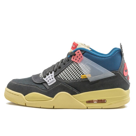 Air Jordan 4 Retro Union Off Noir--DC9533-001-Limited Resell 