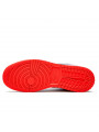 Air Jordan 1 Mid Half Blue Polka Dot Swoosh--555112-400-Limited Resell 