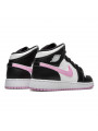 Air Jordan 1 Mid White Black Light Arctic Pink - 3