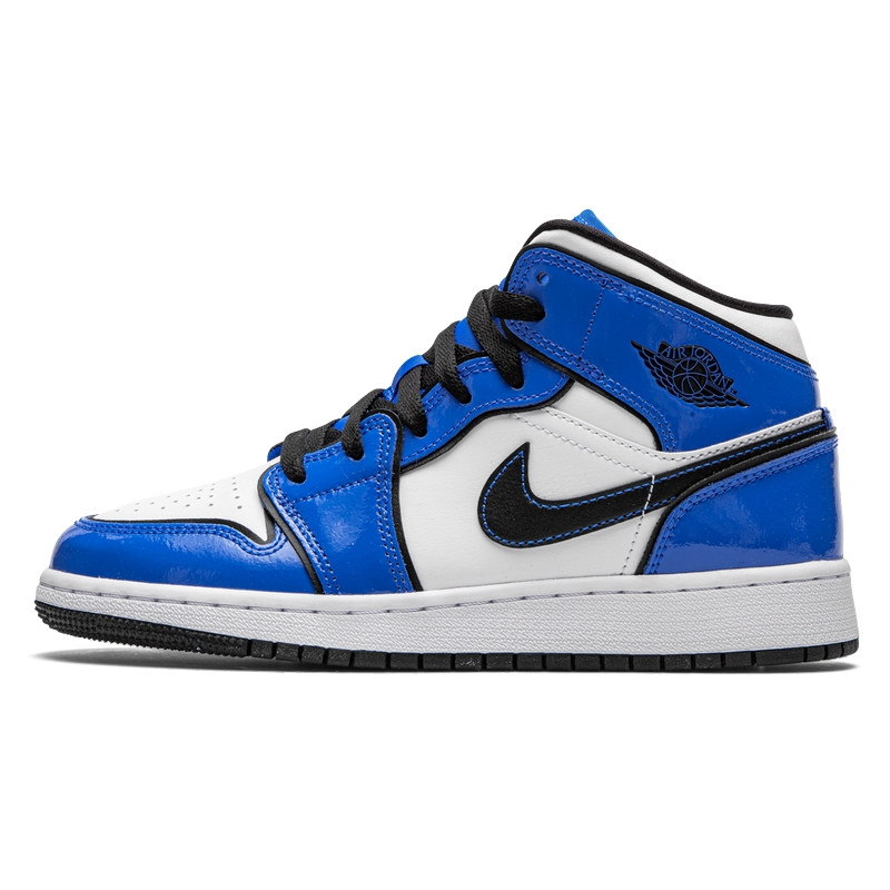 Air Jordan 1 Mid Signal Blue--BQ6931-402-Limited Resell 