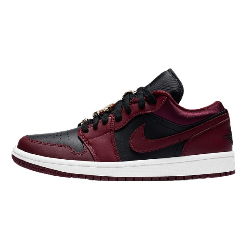 Air Jordan 1 Low Dark Beetroot Black--DB6491-600-Limited Resell 