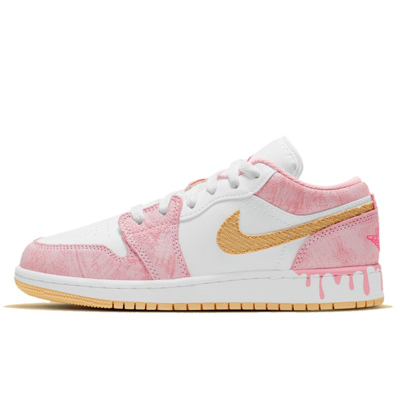 Air Jordan 1 Low Paint Drip--0000000826-Limited Resell 