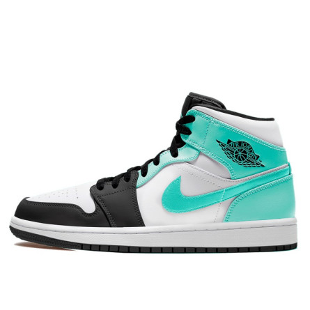 Air Jordan 1 Mid Igloo Island Green--554724-132-Limited Resell 