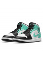 Air Jordan 1 Mid Igloo Island Green--554724-132-Limited Resell 