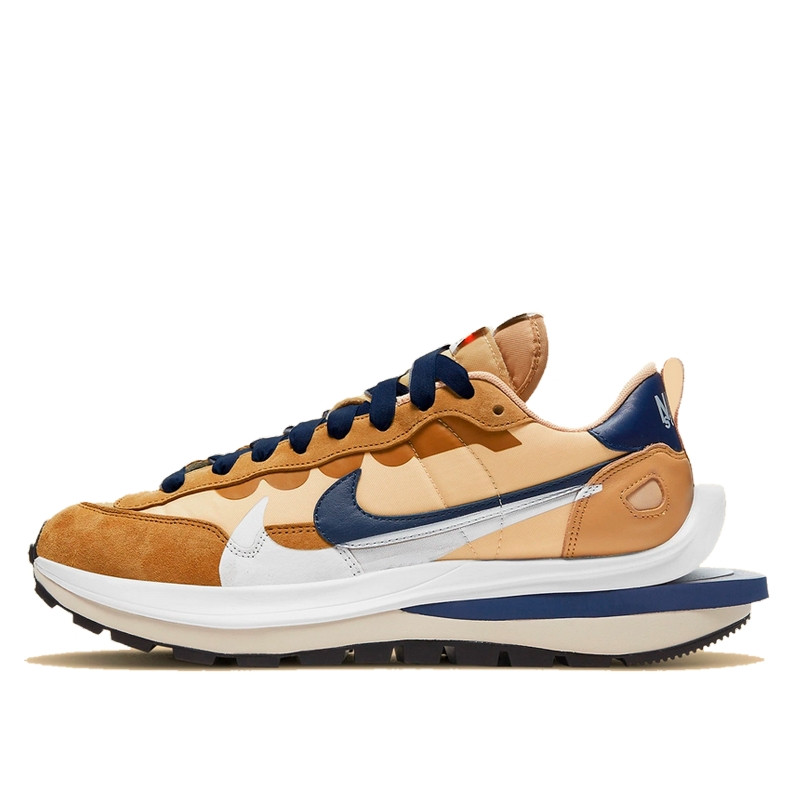 Nike Sacai Vaporwaffle Tan Blue Sesame - 1