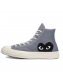 Converse Chuck Taylor 70s Hi Comme des Garcons Play Steel Grey - 1