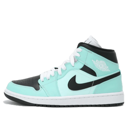 Air Jordan 1 Mid Aqua Blue Tint - 1