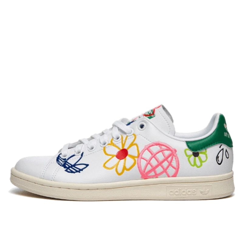 Adidas Stan Smith Primegreen Floral - 1