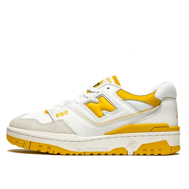 New Balance 550 Sea Salt Varsity Gold - 1