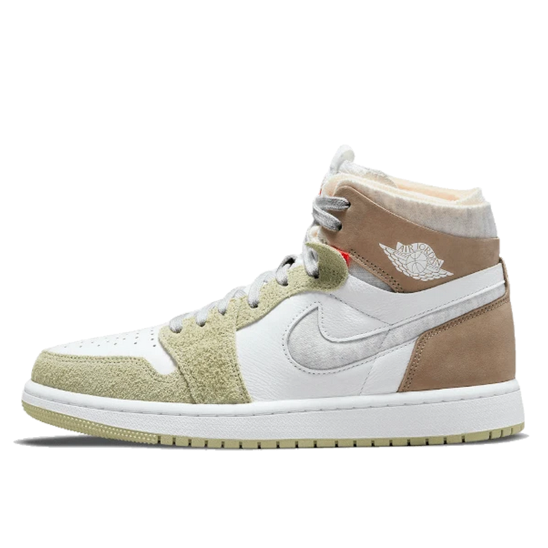 Air Jordan 1 High Zoom Air CMFT Olive Aura - 1