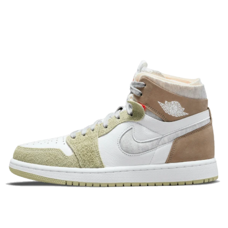 Air Jordan 1 High Zoom Air CMFT Olive Aura - 1