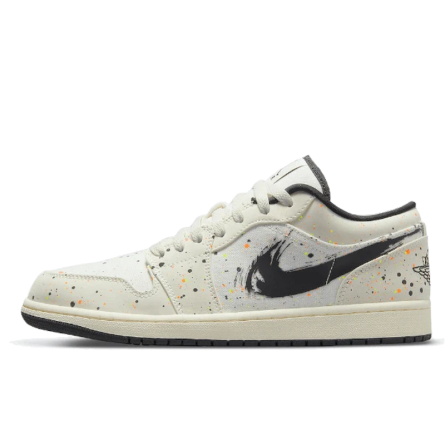 Air Jordan 1 Low SE Brushstroke - 1