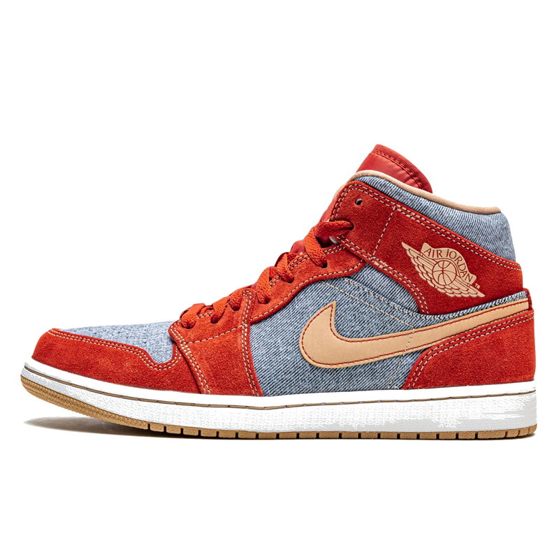 Air Jordan 1 Mid SE Denim - 1