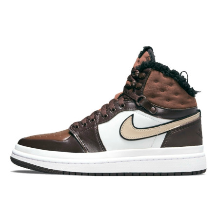 Air jordan 1 high Pelliccia Acclimate Brown - 1