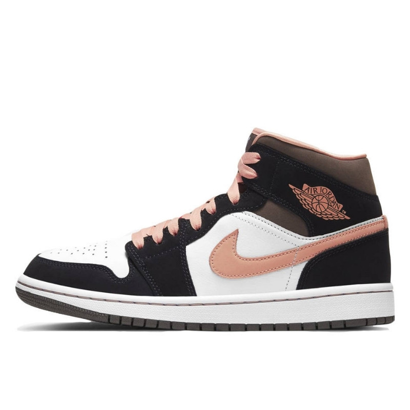 Air Jordan 1 Mid Peach Mocha - 1