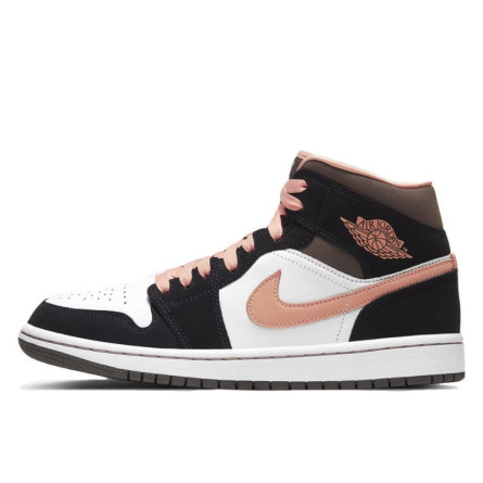 Air Jordan 1 Mid Peach Mocha - 1