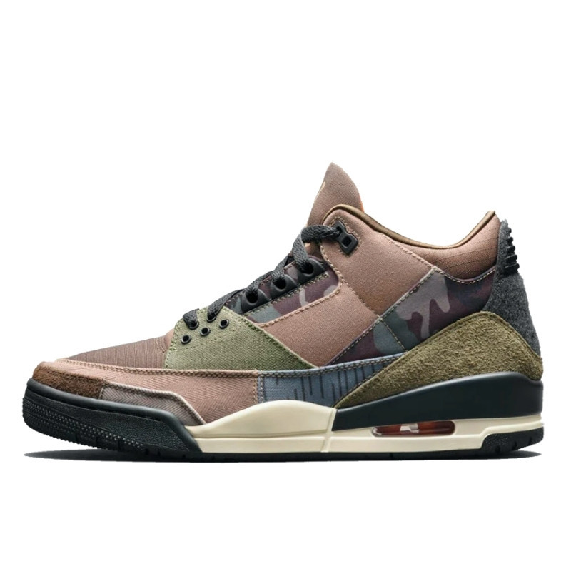 Air Jordan 3 Retro Patchwork Camo - 1