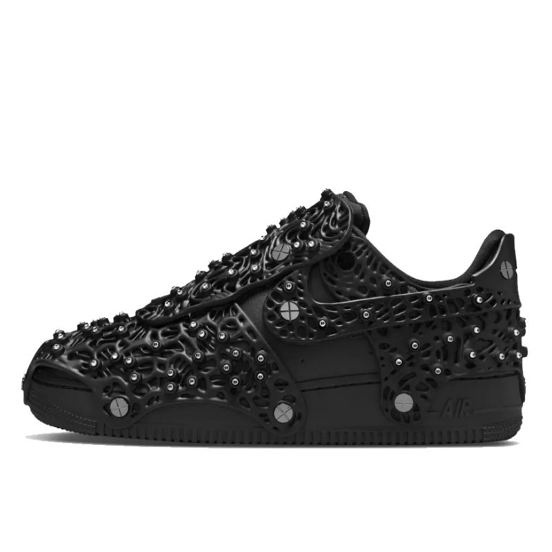 Air Force 1 Low Swarovski Retroreflective Crystals Black - 1