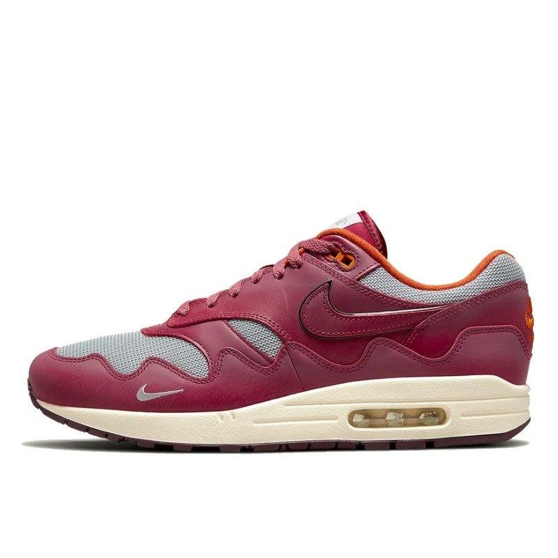 Air Max 1 Patta Waves Rush Maroon - 1